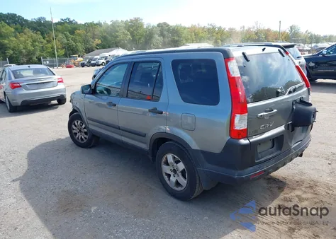 2005 Honda Cr-V Ex from USA, damaged, VIN SHSRD78855U329714